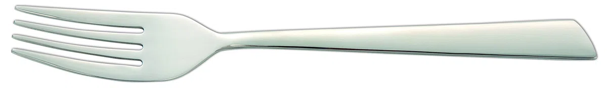 Arcos Serie Toscana Caja de 12 uds Tenedor de Mesa, Monoblock de una pieza en Acero Inoxidable 18/10 y 200 mm, Color Plata (12 uds)