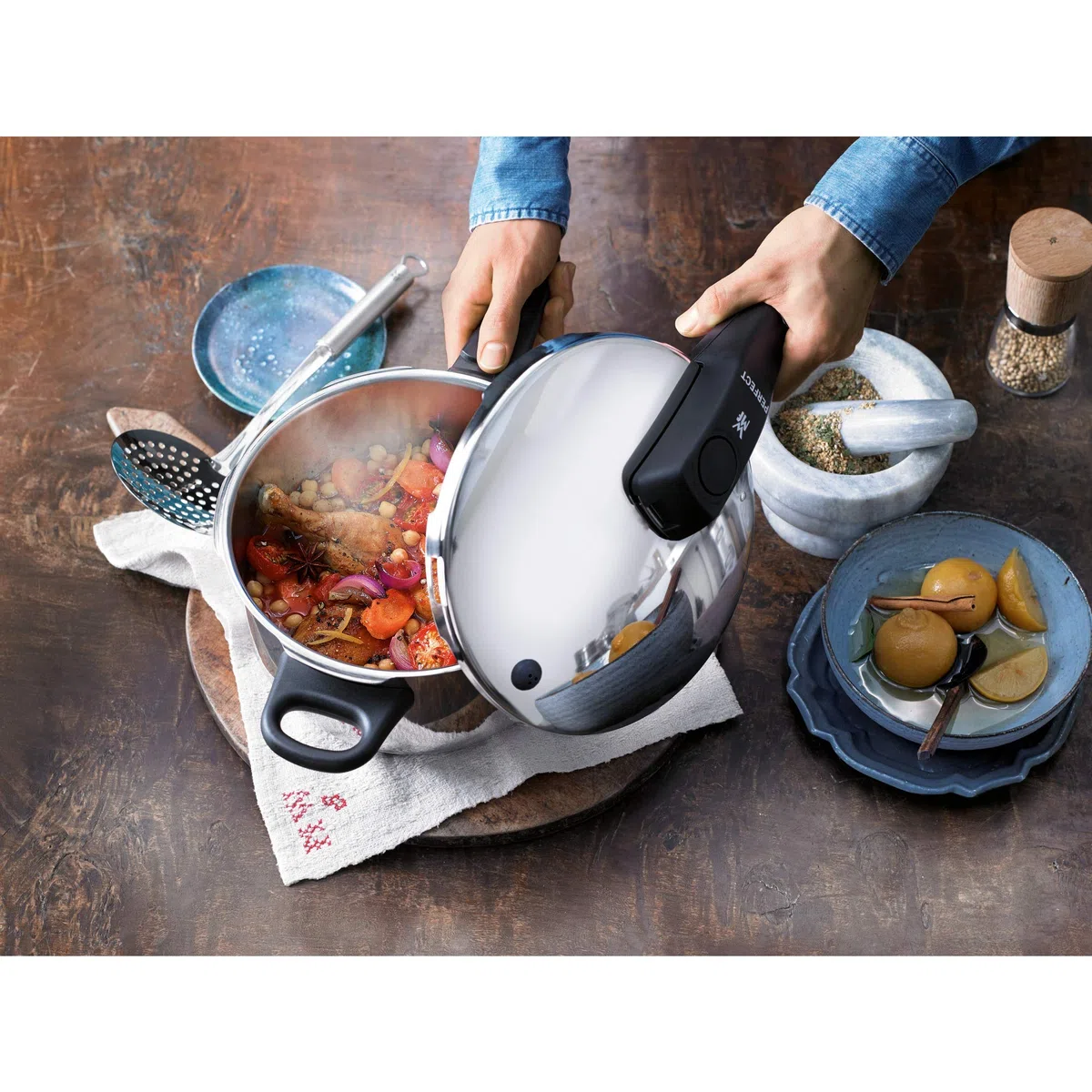 WMF Perfect - Mango de Cuerpo Olla Rápida Perfect 22 cm Diámetro