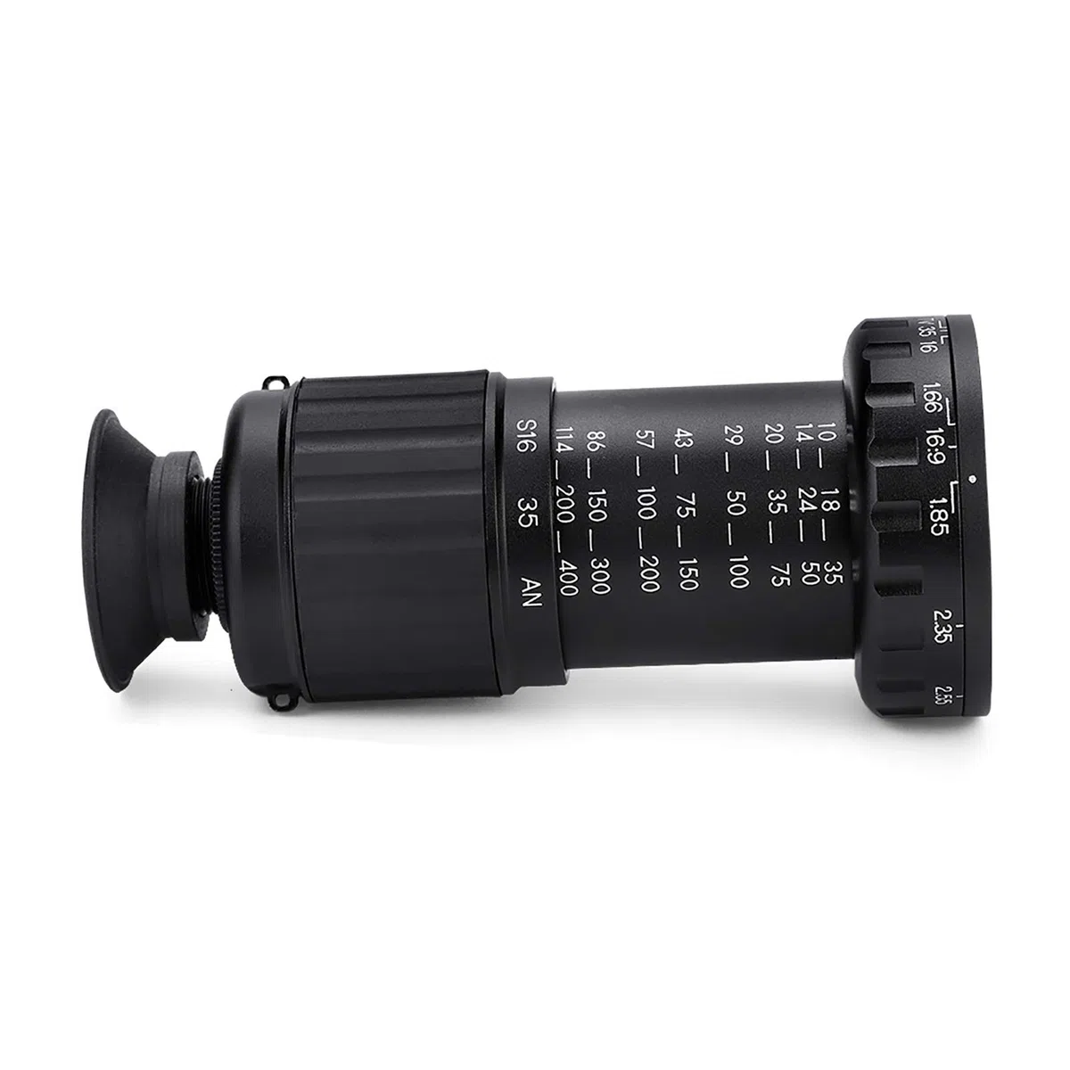 Hidyliu Visor de Director 11X HD Visor de Escenas para Fotografía Creativa Diseño Telescópico para Formatos de Cine y Televisión Convertidor Gran Angular de 37 Mm