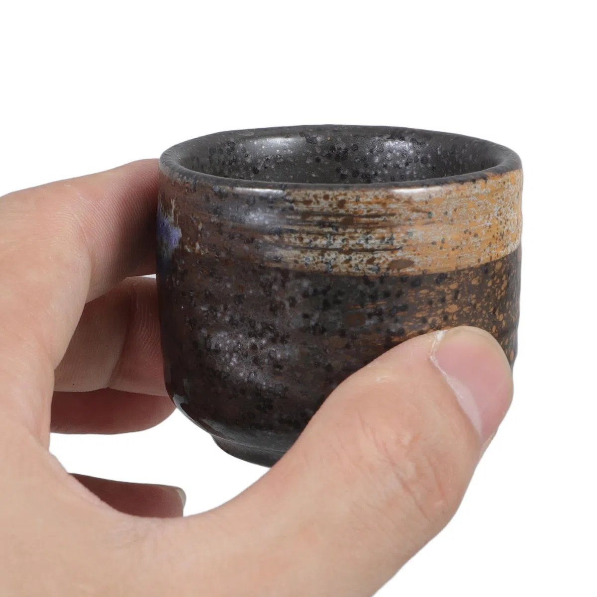 Uonlytech Set de Cerámica para Sake Japonés Kit de Tazas Delicadas para Servir Vino, Copas de Vino Decorativas Ideales para Celebrar el Día del Padre