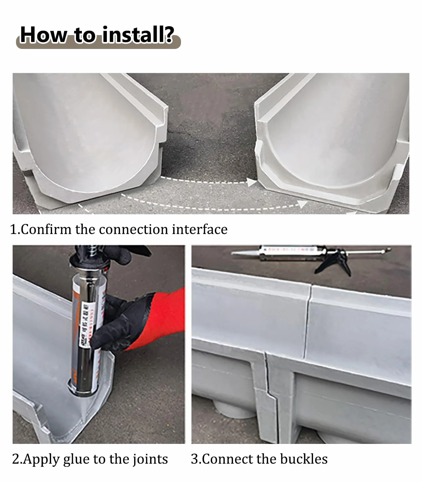 Sistema de Drenaje Exterior con Cubierta para desagüe de Agua de Lluvia para Patio y Jardines. Medidas: 39,4 x 8,3 x 7,9 Pulgadas. Ideal para Recoger guijarros y Piedras. Gestión eficaz del