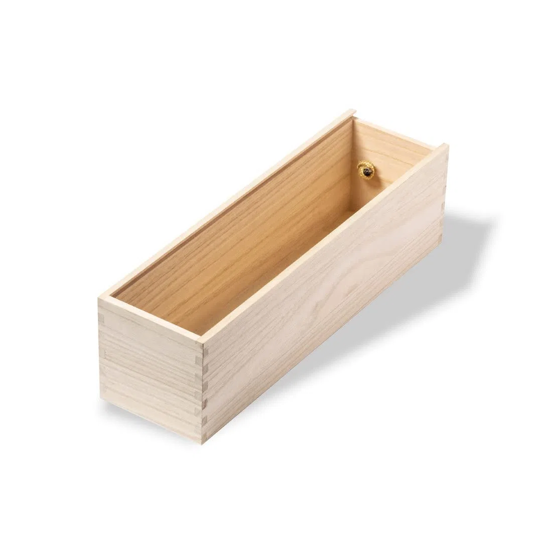 Genérico Pack de 2 Cajas de Madera de Paulownia para Botella de Vino | 750 ml, Ligeras y Reutilizables, Presentación Elegante, Para Regalos y Celebraciones