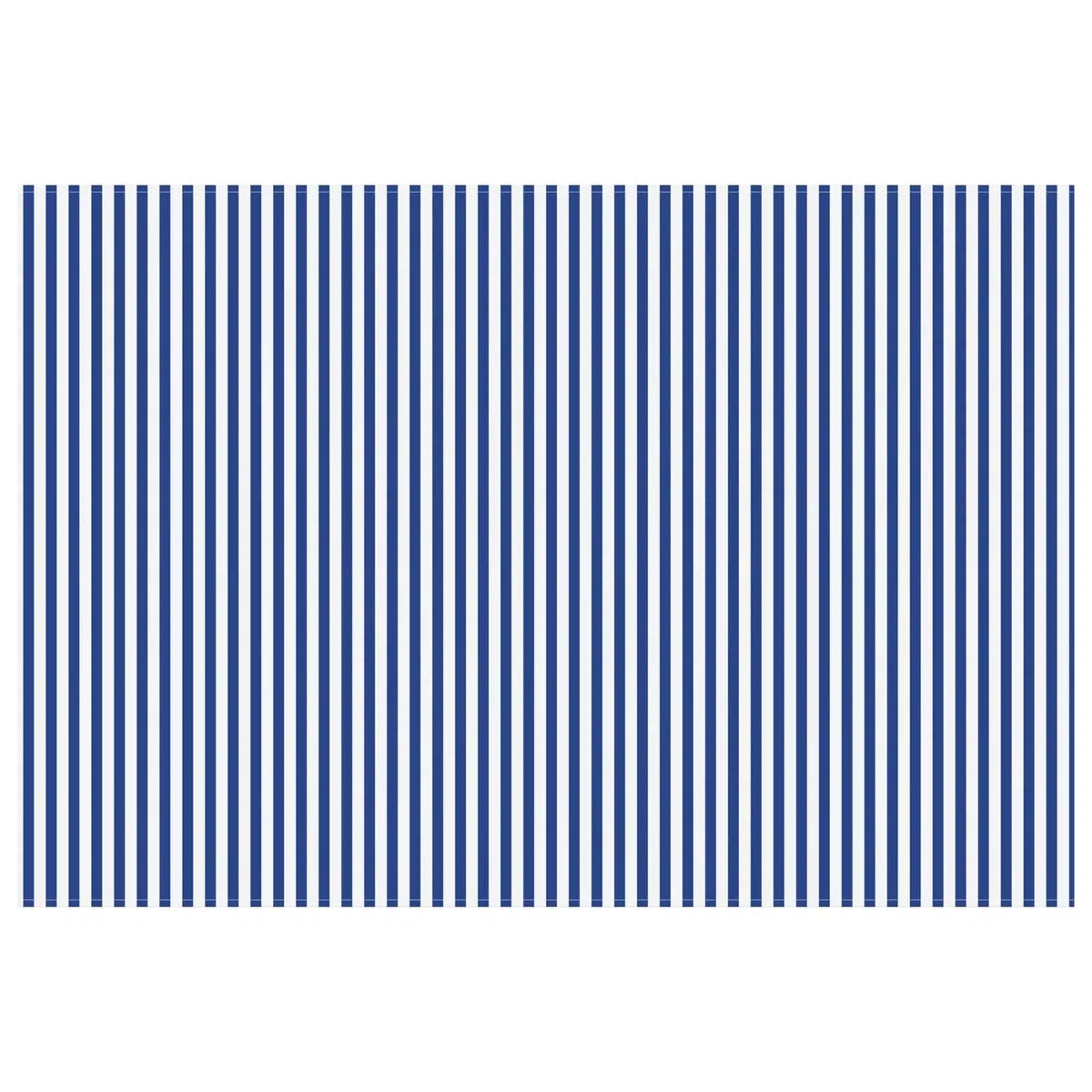 Lona de repuesto toldo azul y blanco, 600 x 350 cm | Poliéster con revestimiento Pu, impermeable, fácil de limpiar, uso al aire libre