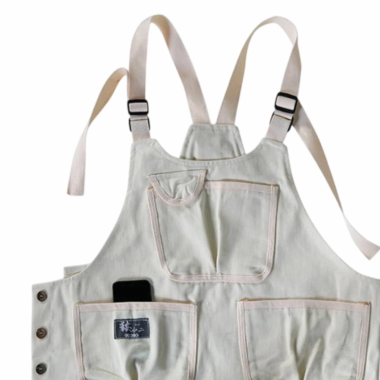 Delantal de la parrilla Ropa de trabajo Ligero impermeable de la herramienta del chaleco de campamento del delantero para la carpintería jardín de