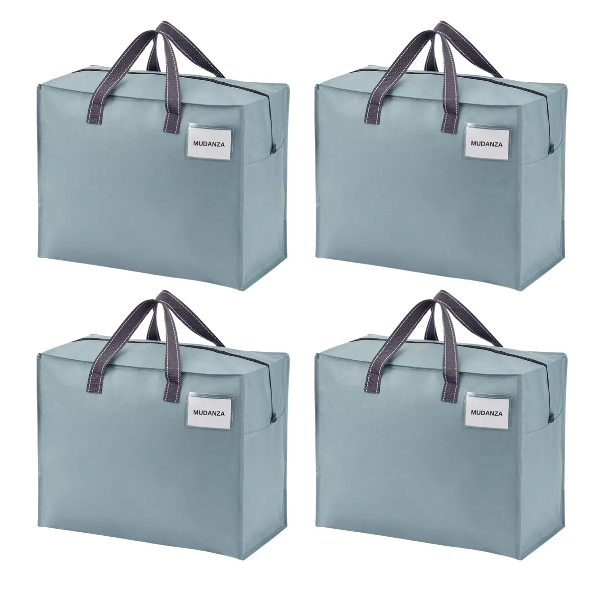 VENO 50 Litors Bolsas de Almacenamiento Pequeñas,Bolsa organizadora,bolsa de mudanza,transporte, camping, Ropa de Cama, Edredones, Almohadas, Mudanza (S Azure-Pack de 4)