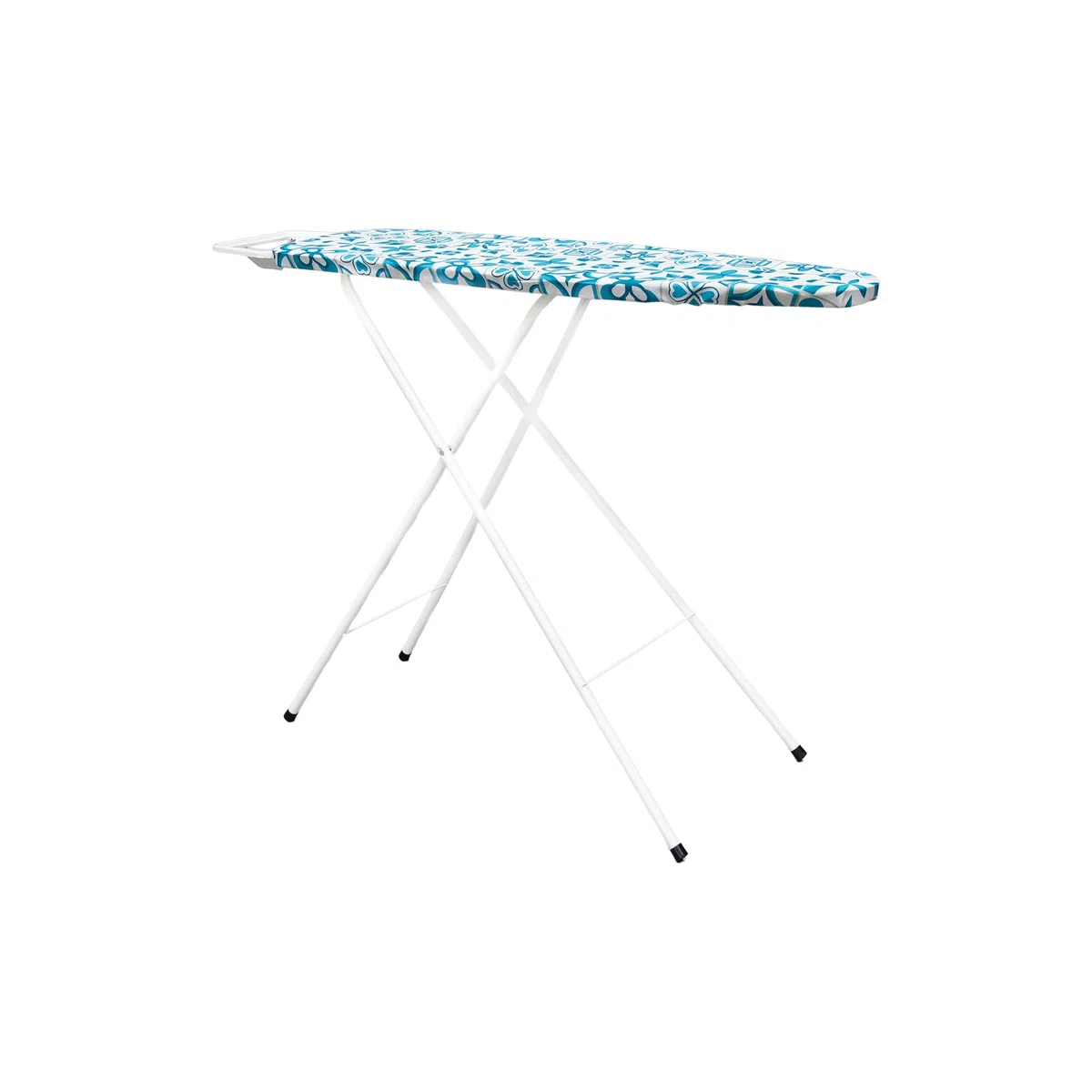 Cofan Tabla de Planchar Pequeña | Altura Regulable | Patas Antideslizantes | Funda 100% algodón | Medidas: 110 x 32 cm | Tabla Cerrada 147 x 41 cm