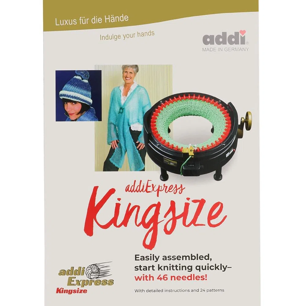 Libro Addi para máquina de tejer Express Kingsize en español - 1 unidad