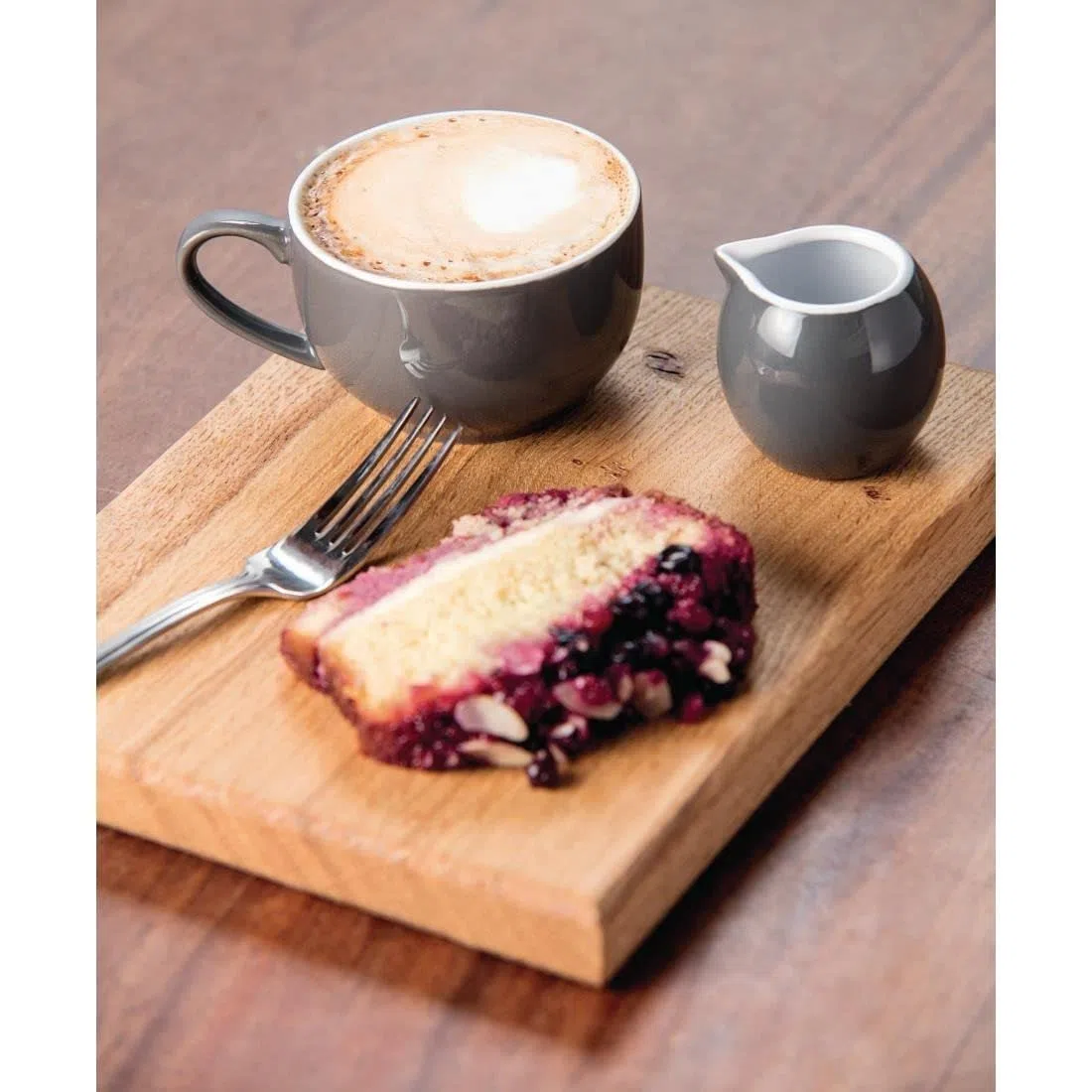 Olympia gk078 café taza de café, 340 ml, 12 oz, carbón (Pack de 12)