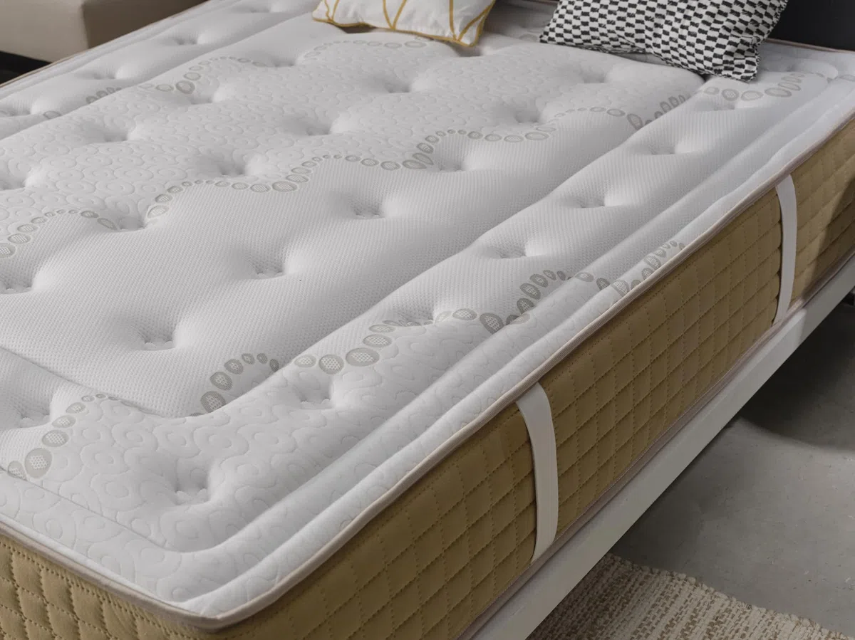 Simpur, Colchón 120x190 cm Bliss Confort, Grosor 25 cm, 11 Zonas de Confort, Soporte Firme, Espuma viscoelástica, ortopédico, Extremadamente Duradero
