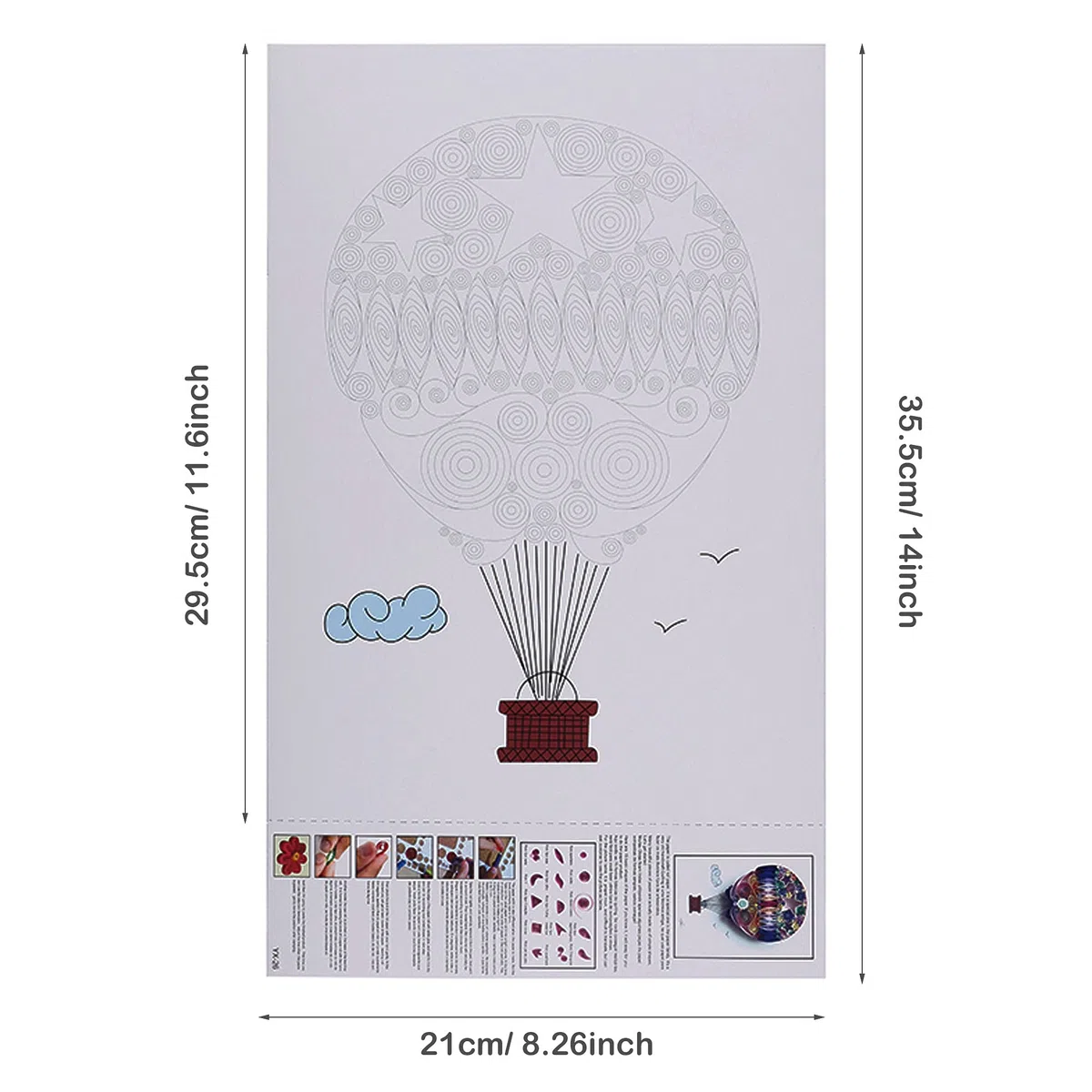 Woohome Kit de Herramientas Quilling Paper Quilling Kits (Style 3)