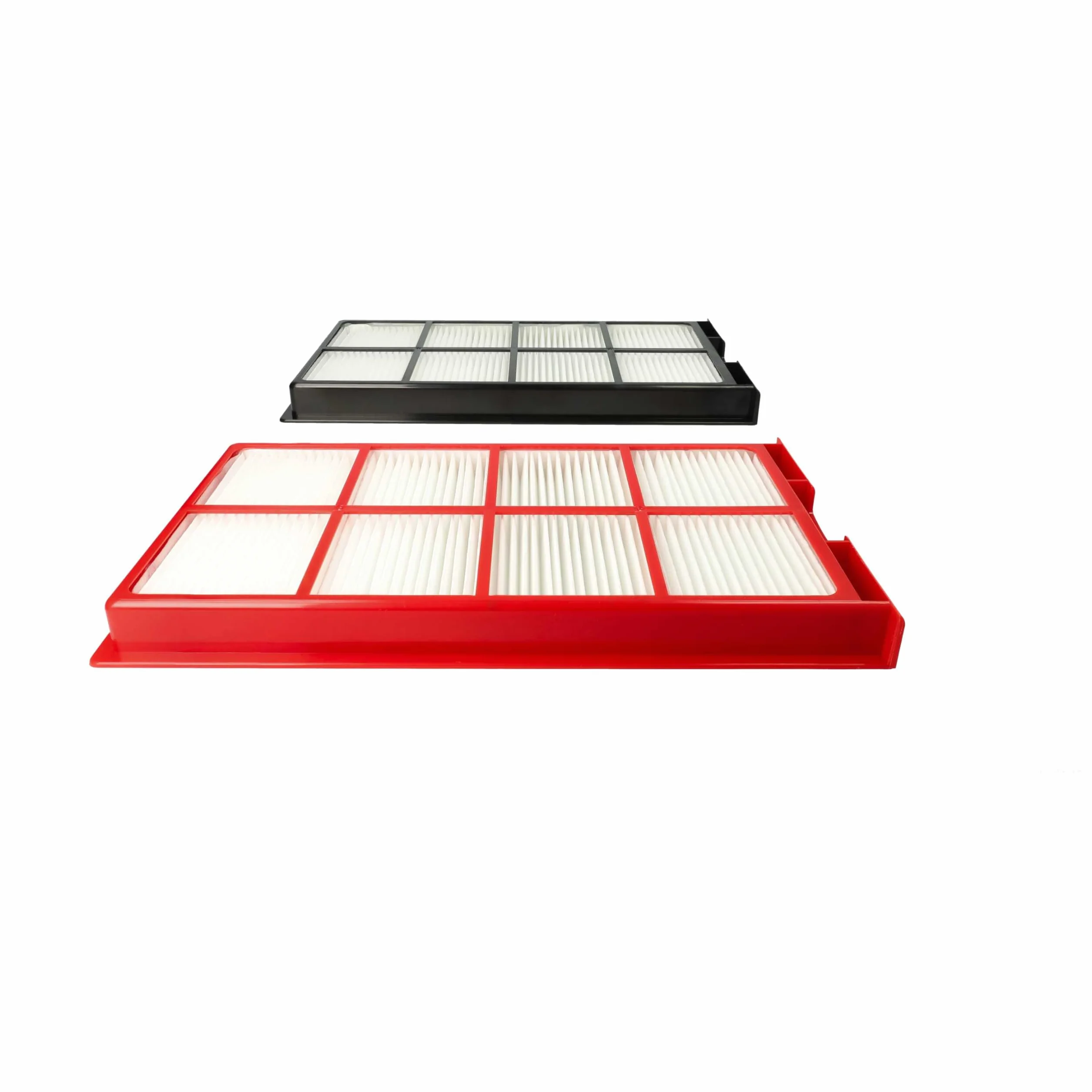 vhbw Set filtros Compatible con Zehnder ComfoAir 225, 200 Unidad ventilación - G4 / F7 2 uds., 29 x 15 x 5 cm, Blanco/Rojo/Negro