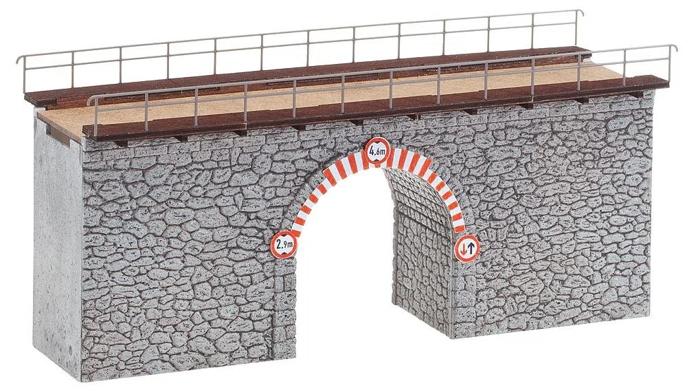 Faller - Puente de modelismo ferroviario Escala 1:87 (F120498)