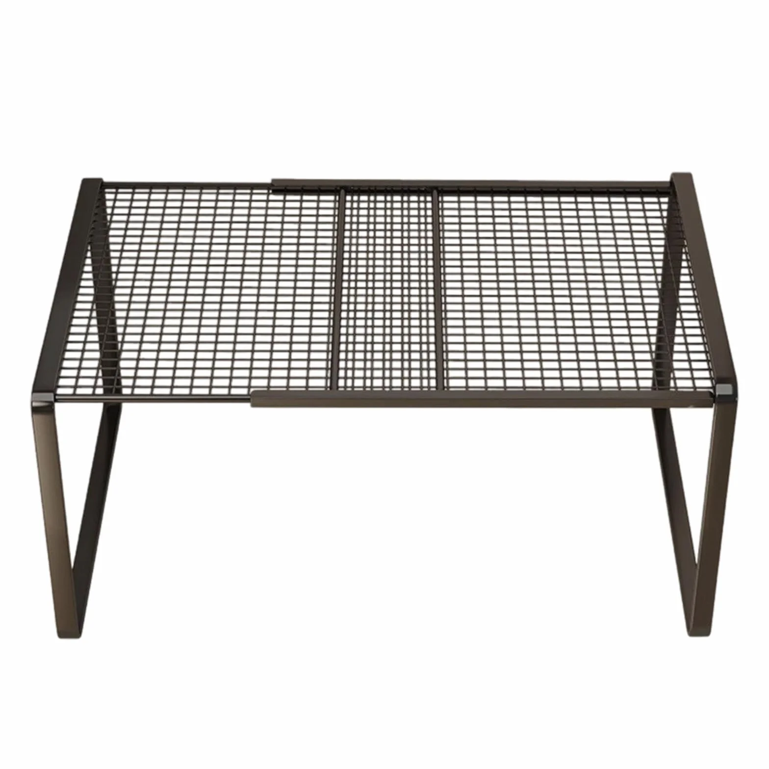Organizador de armario extensible y apilable, separadores de metal, estantes extraíbles para zapatero, cocina y baño, estantería que ahorra espacio para el hogar, estudiantes, oficina y familias