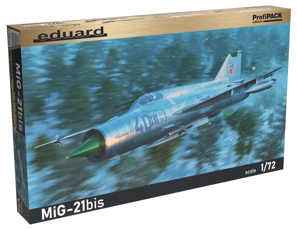 Edualdo 1/72 Profi Pack MiG-21bis Modelo plástico EDU70146 (avión)