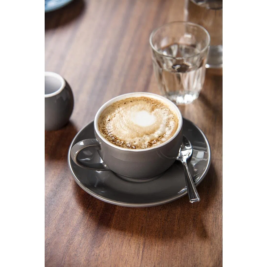 Olympia gk078 café taza de café, 340 ml, 12 oz, carbón (Pack de 12)