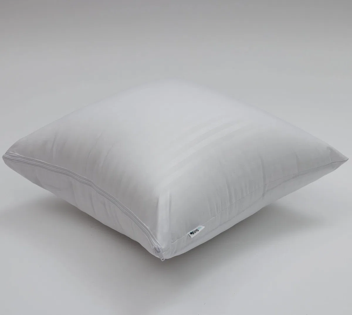 Paquete de 4 protectores de almohada a prueba de plumas de 20 x 20 pulgadas, funda impermeable para almohadas cuadradas de plumón de ganso de 20 x 20 pulgadas
