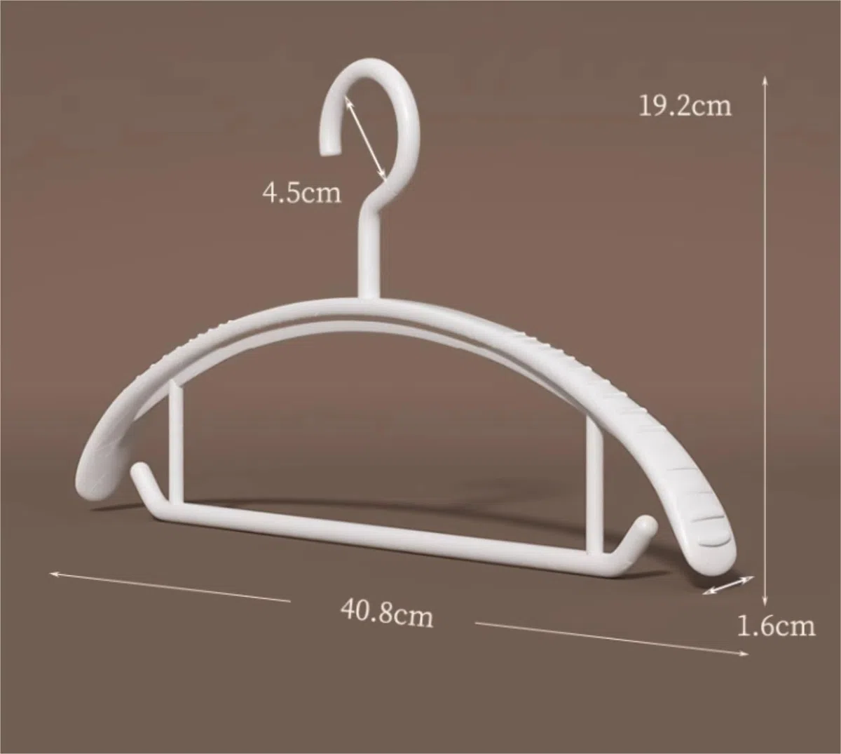 Perchas Camisas 5 Paquetes De Perchas Organizadoras De Armario De Plástico Antideslizantes para Ropa, Pantalones, Faldas, Perchero para Abrigos Hombros para Perchas
