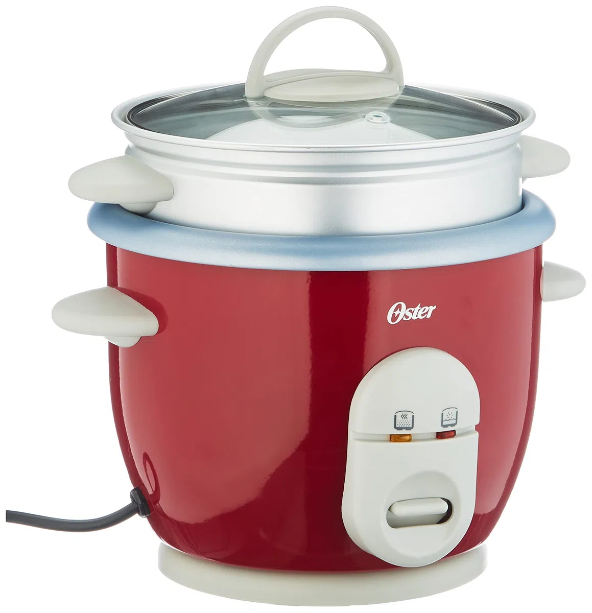 Arrocera Oster, Color rojo, Arrocera de 0,6 litros, 350 W, Plástico, CKSTRC4723
