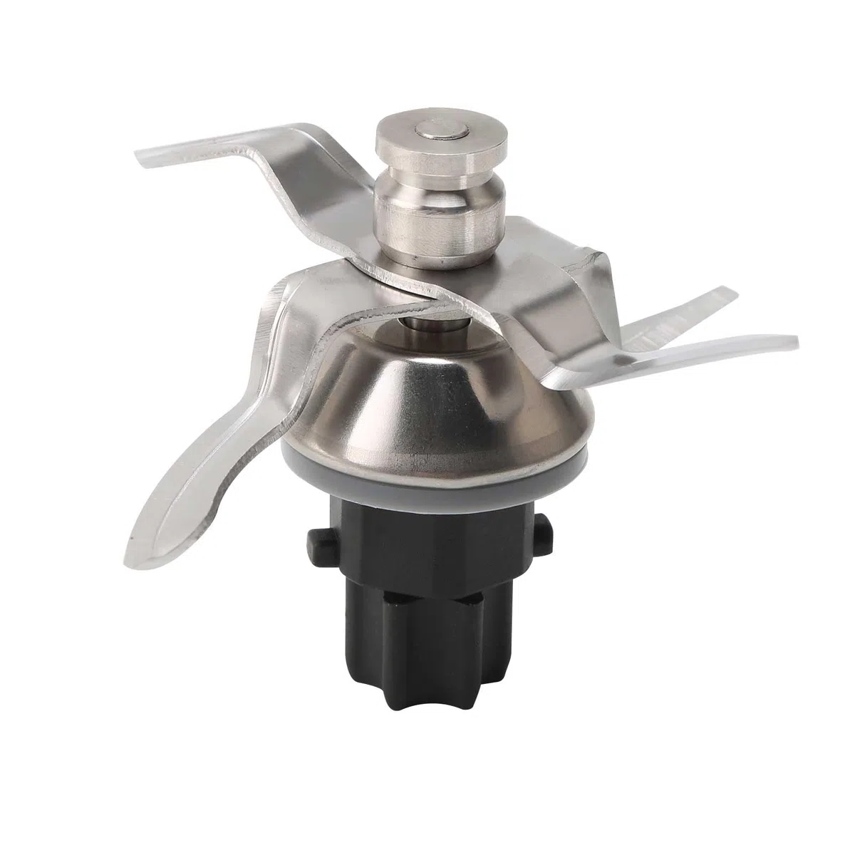 Cuchilla de repuesto original para Thermomix TM31. Cuchillas de acero inoxidable con junta tórica | Apto para lavavajillas | Para amasar, moler y mezclar (Negro)