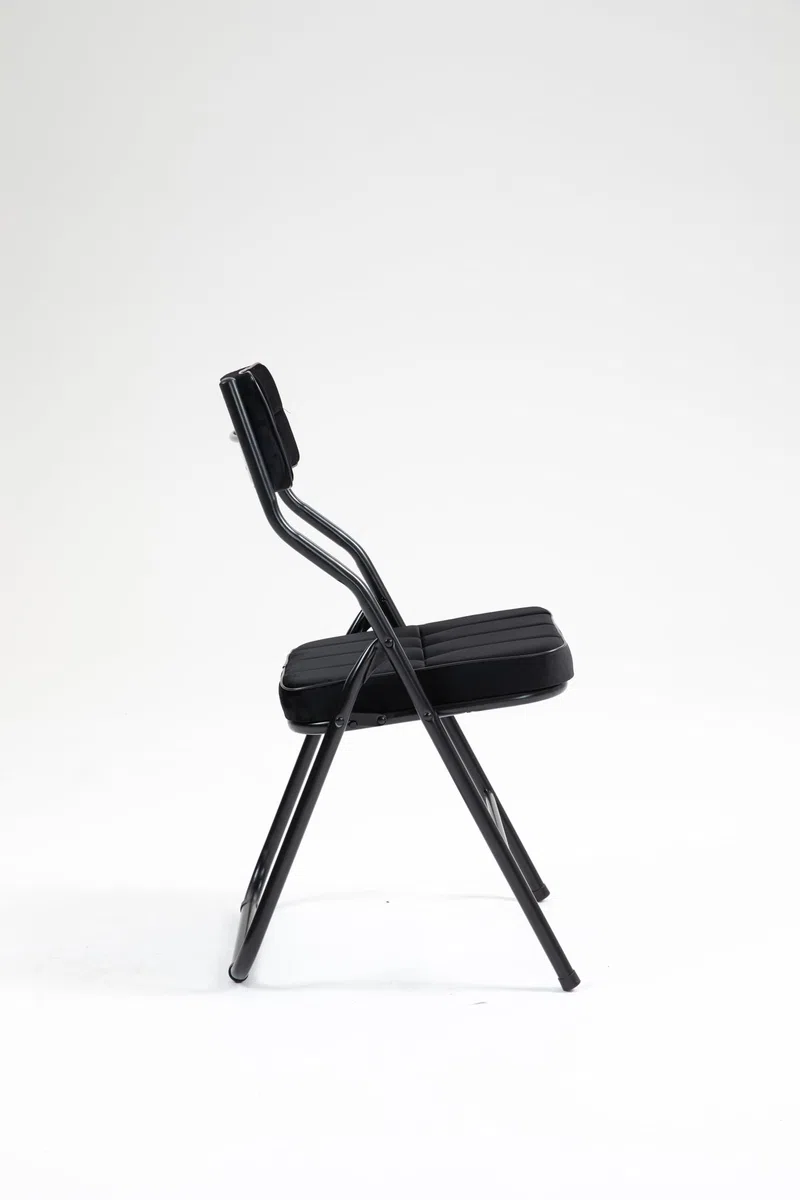 Homgoday Silla Plegable con Asiento y Respaldo Acolchados - Pack de 2 para Comedor y Exterior