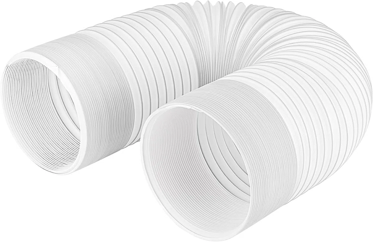Manguera flexible de aire acondicionado Manguera de aire acondicionado con 1,5M de longitud, 150mm para aire acondicionado, campana extractora, secadora, deshumidificador