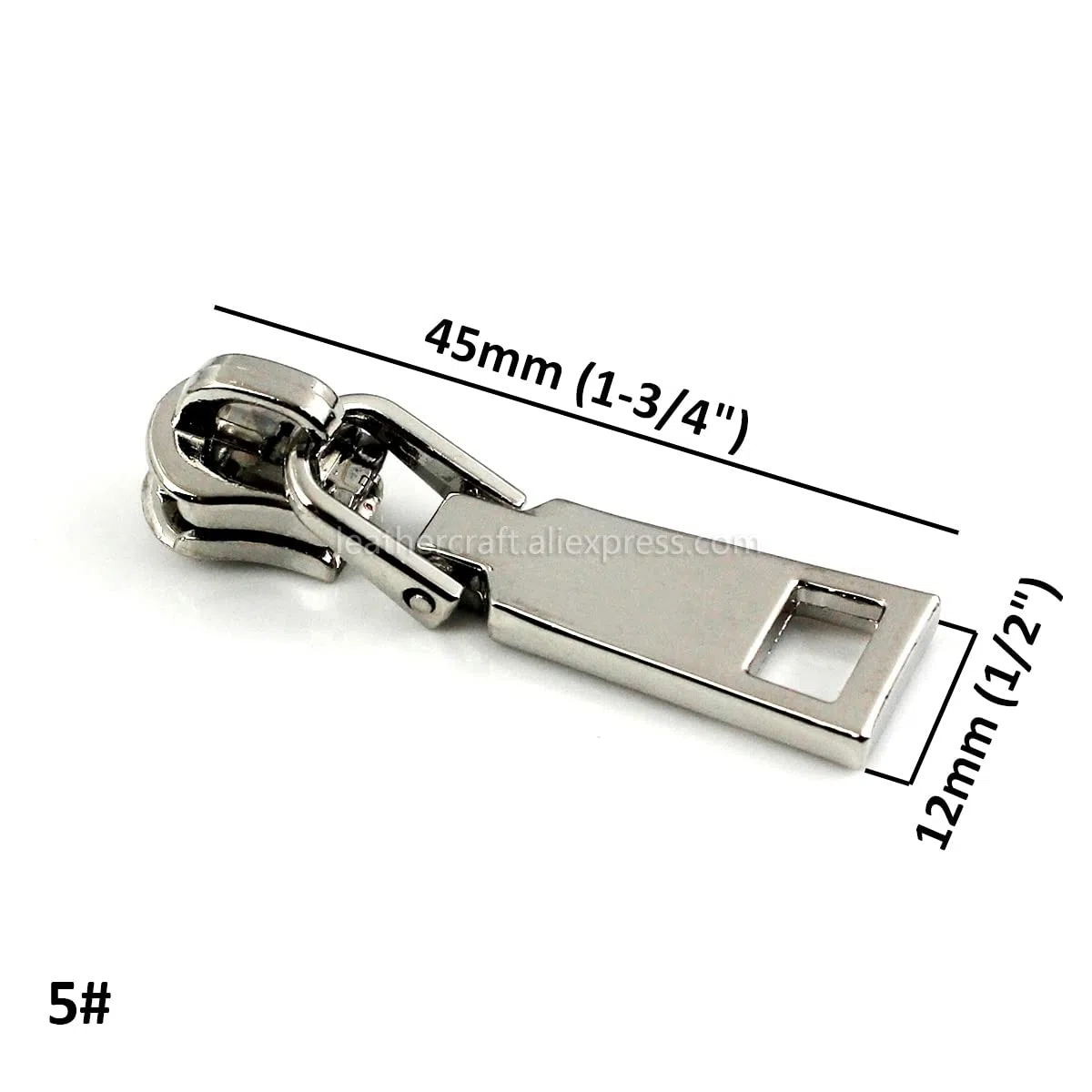 Tiradores de cremallera, tiradores de cremallera, reemplazo de tirador de cremallera, 20 piezas de metal 5# deslizadores de cremallera for chaquetas, ropa, abrigos, tiradores de cabeza, kit de repara