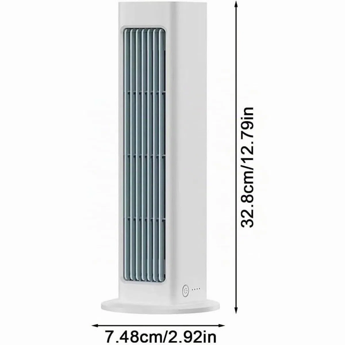 CoolBreeze Pro 2.0 Portable Air Conditioner Fan – Wireless Bladeless Design(1 PCS White)