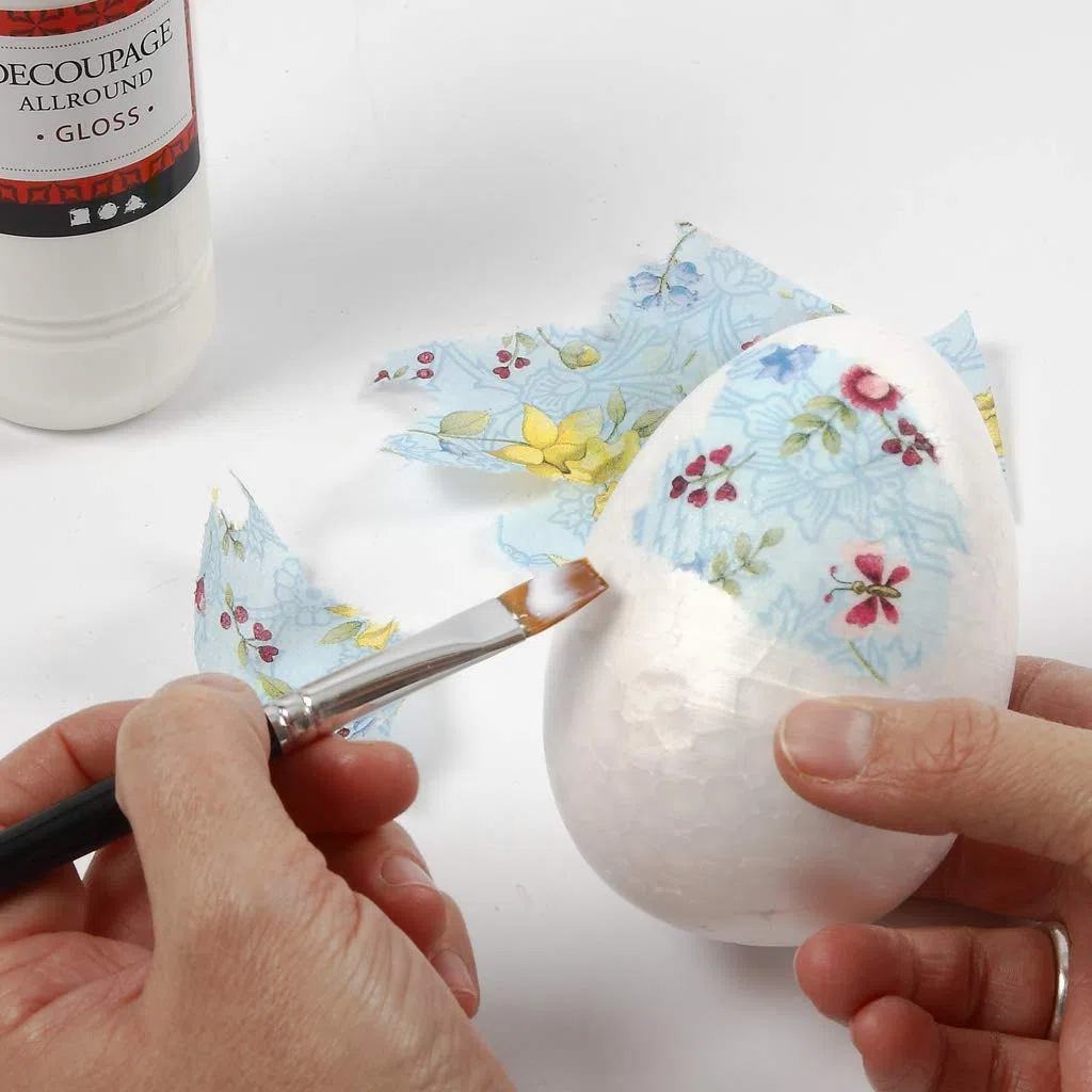 Creativ 543241 - Espuma de poliestireno (8 cm, 50 Unidades), Color Blanco
