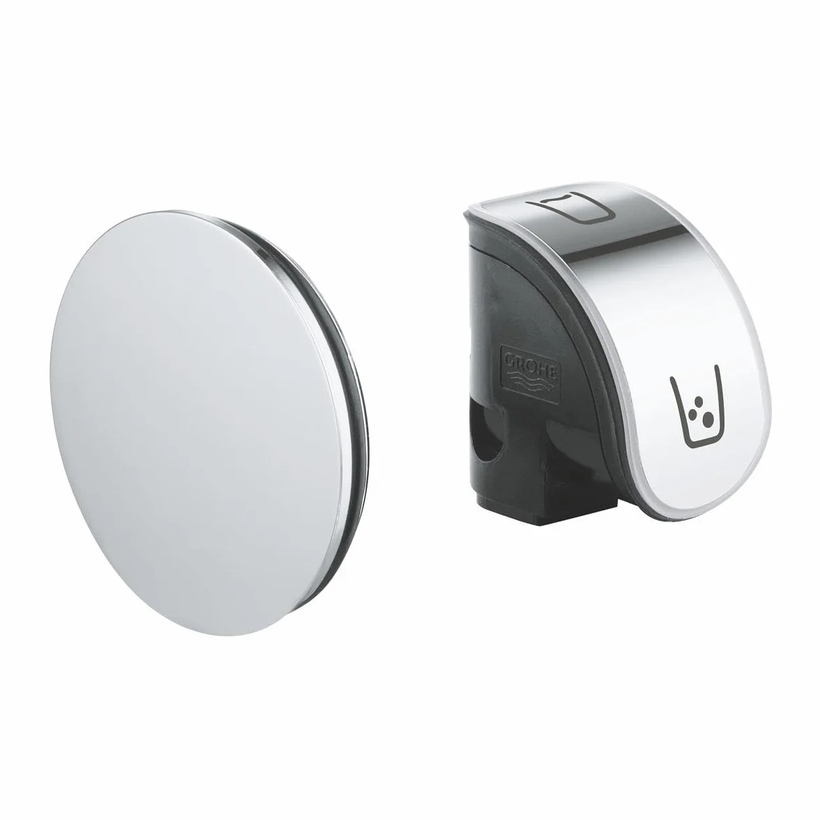 GROHE 46958000 - Mueble de pared, color plateado