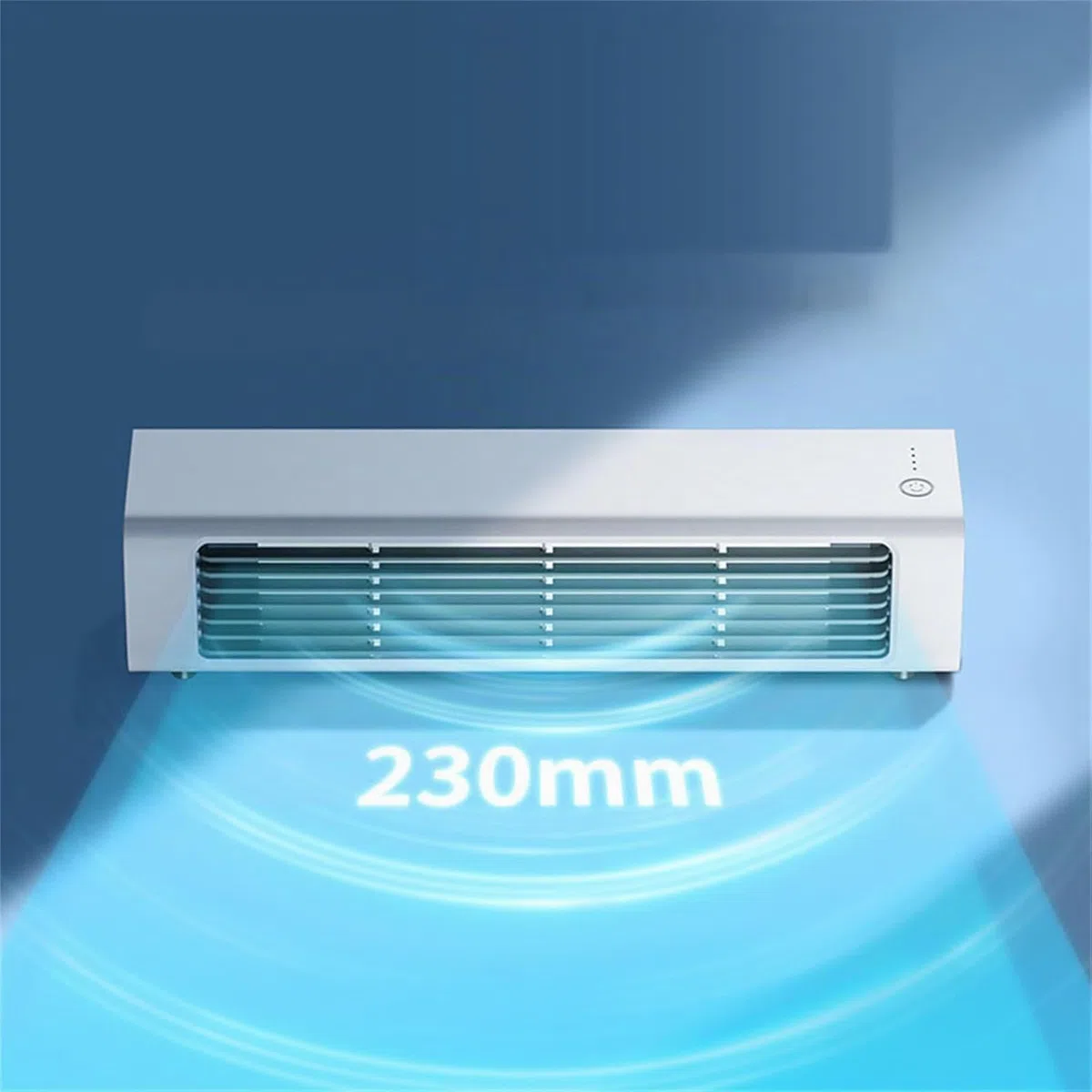 Breezamax, Breeze Max Ac, aire acondicionado portátil silencioso, supera el calor abrasador y la humedad al instante, pequeño y compacto, refrigeración de viento alto montado en la pared