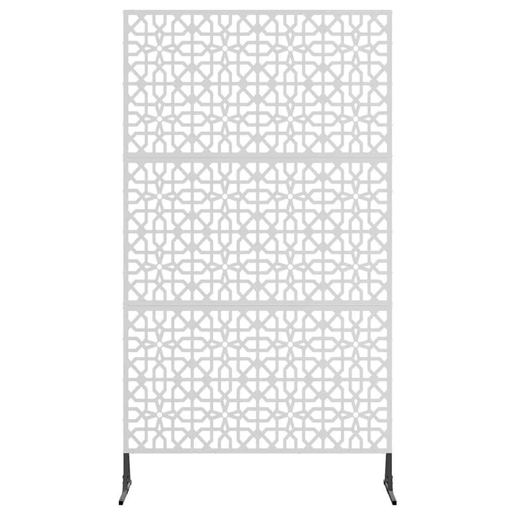 Genérico Pantalla de Privacidad Gris 100 x 50 x 180 cm Acero,Bricolaje,Vallas de jardín,Paneles de Vallas,Gris,868575