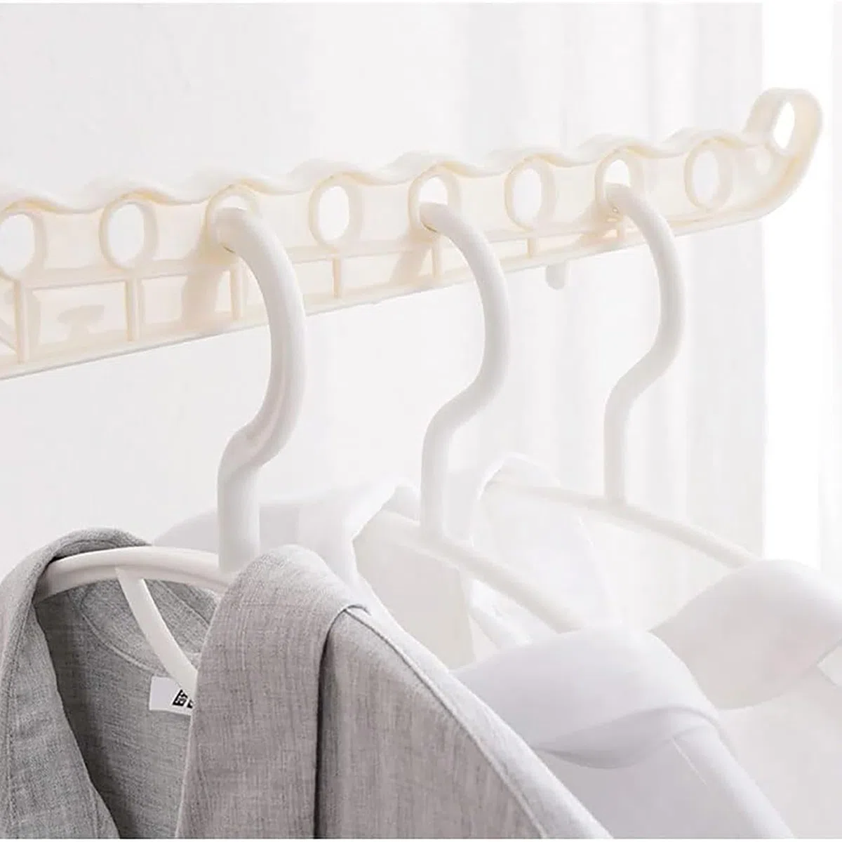 Tendedero Vertical de Ropa, trípode Plegable, Estante portátil con 3 Brazos giratorios, tendedero Plegable para Interiores, Estante de lavandería de pie, Perchero de Vapor