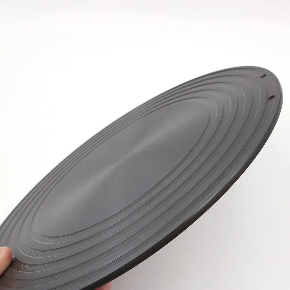 Placa conductora de Anillo de Cocina de Gas de Aluminio, Placa de conducción de Calor con asa, difusor de Calor Circular, Negro Anti-Quemaduras en la Parte Inferior de la Olla Utensilios
