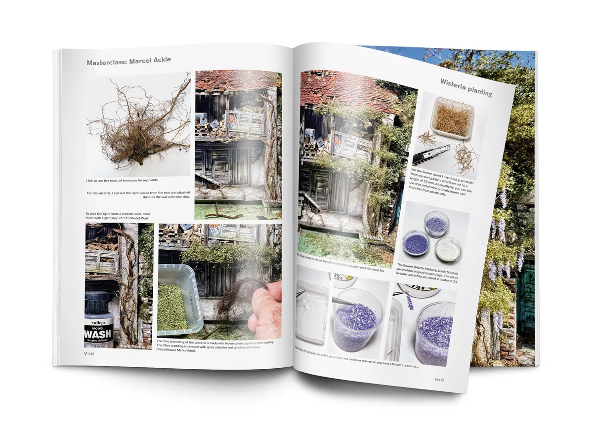Vallejo Book 75065 Diorama by Marcel Ackle: Construction and painting techniques (184pages) (EN)