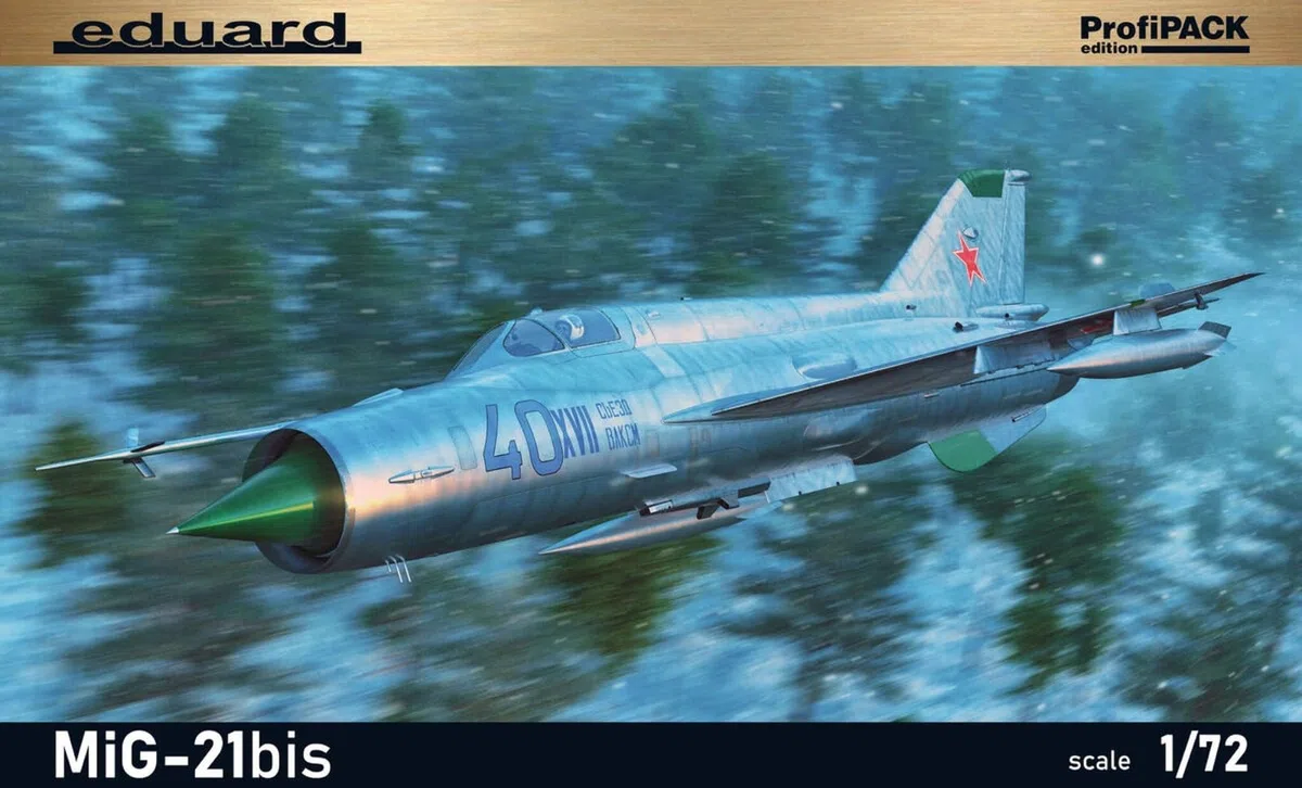 Edualdo 1/72 Profi Pack MiG-21bis Modelo plástico EDU70146 (avión)