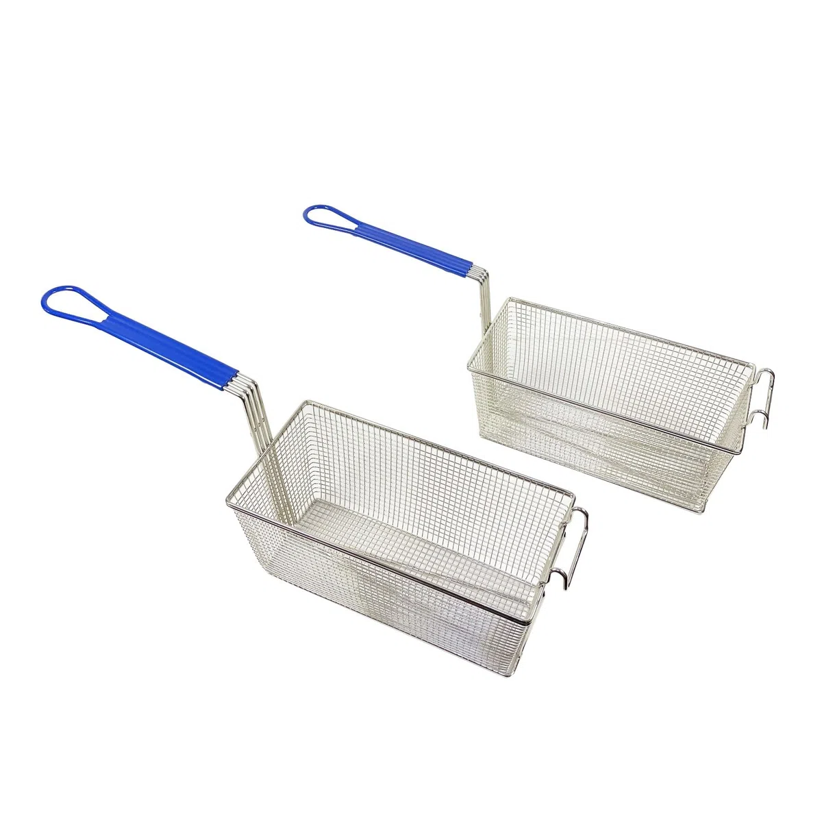 Baki 2 cestas de freír comerciales para freír 340 x 165 x 150 mm, repuesto para Pitco/Frialator 35C 45C SG14 SG18