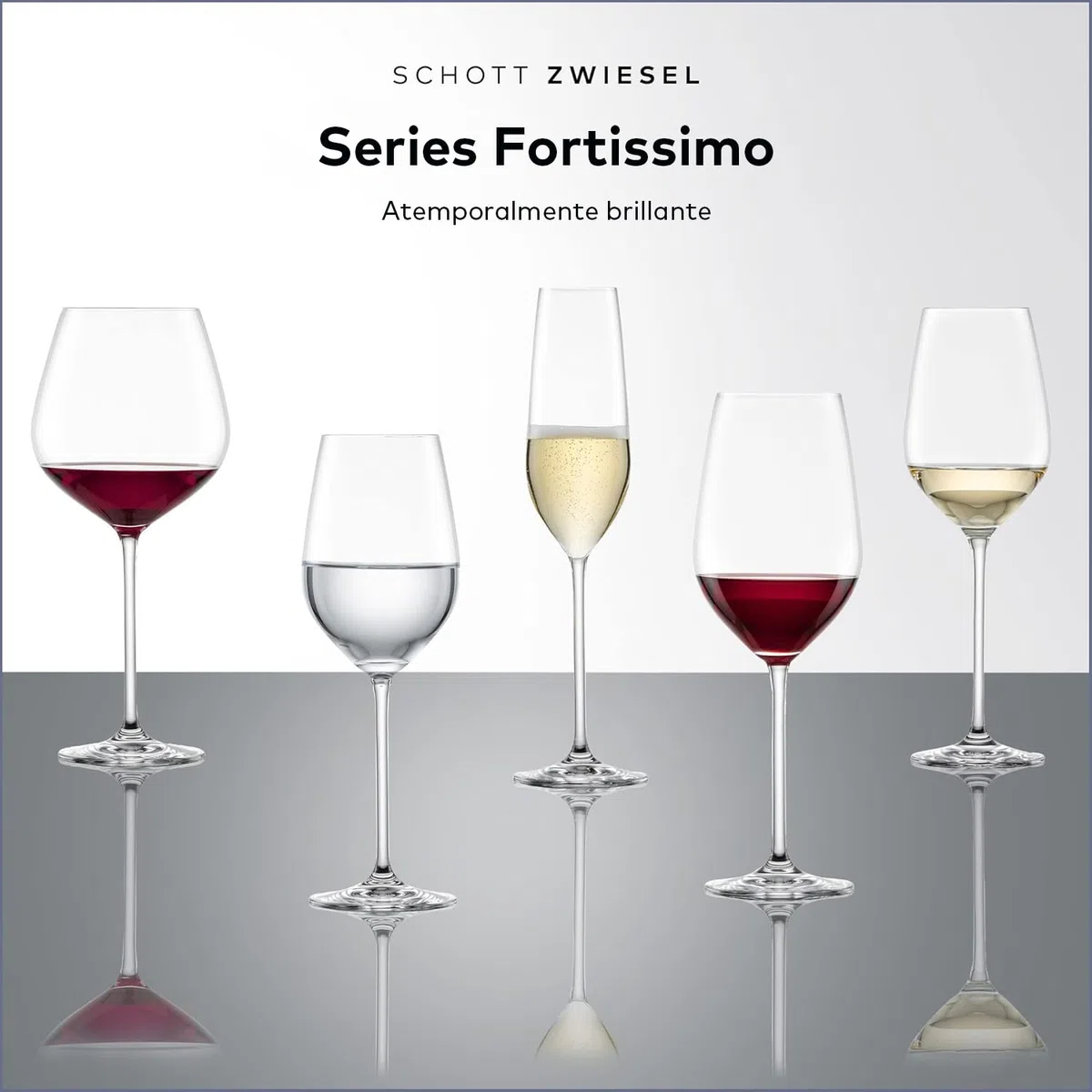 SCHOTT ZWIESEL Coupe de Bourgogne Fortissimo (set de 4), refinadas copas de Borgoña para vino tinto, copas de cristal Tritan aptas para lavavajillas, fabricadas en Alemania (art. nº. 123683)