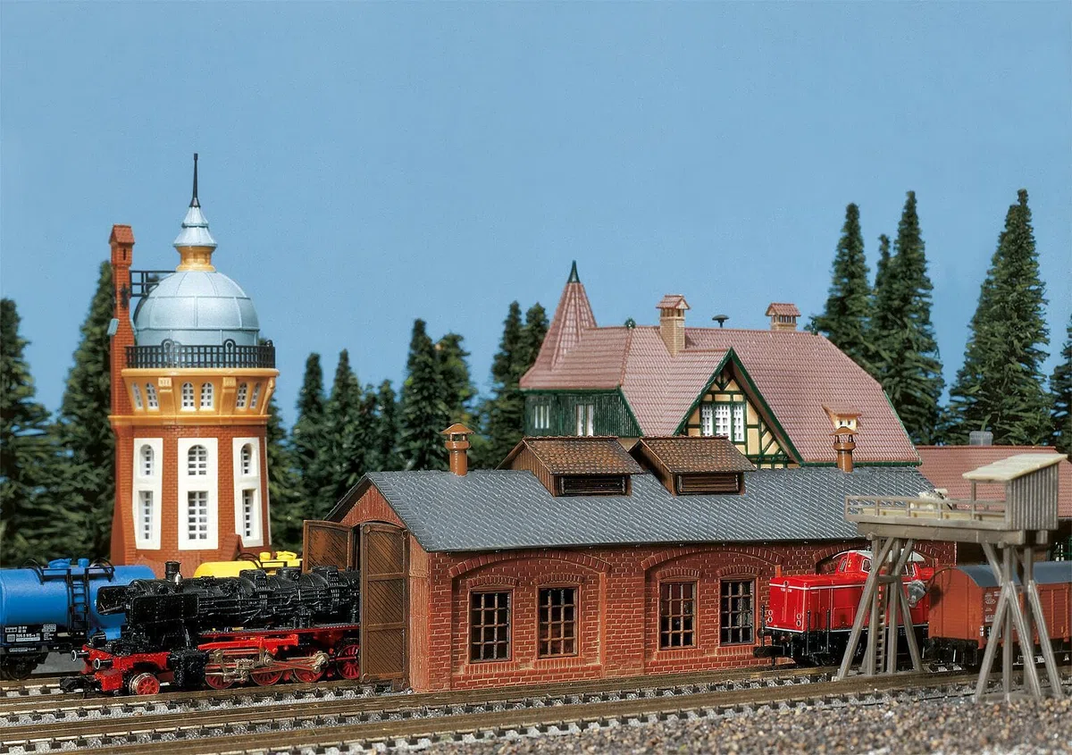 Faller - Edificio ferroviario de modelismo ferroviario N Escala 1:160 (F222141)