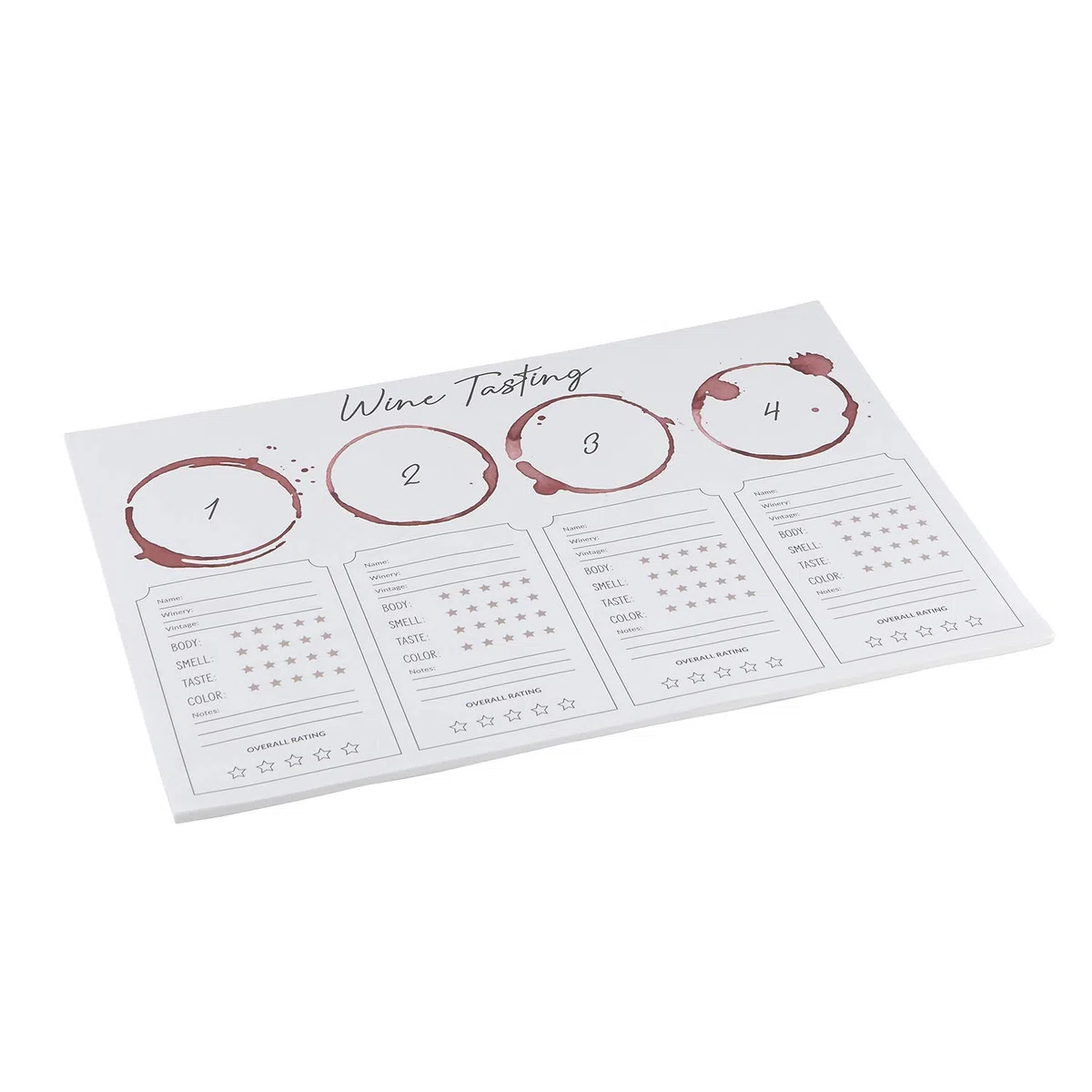 SB Design Studio Manteles Individuales, Papel, 24 Unidades