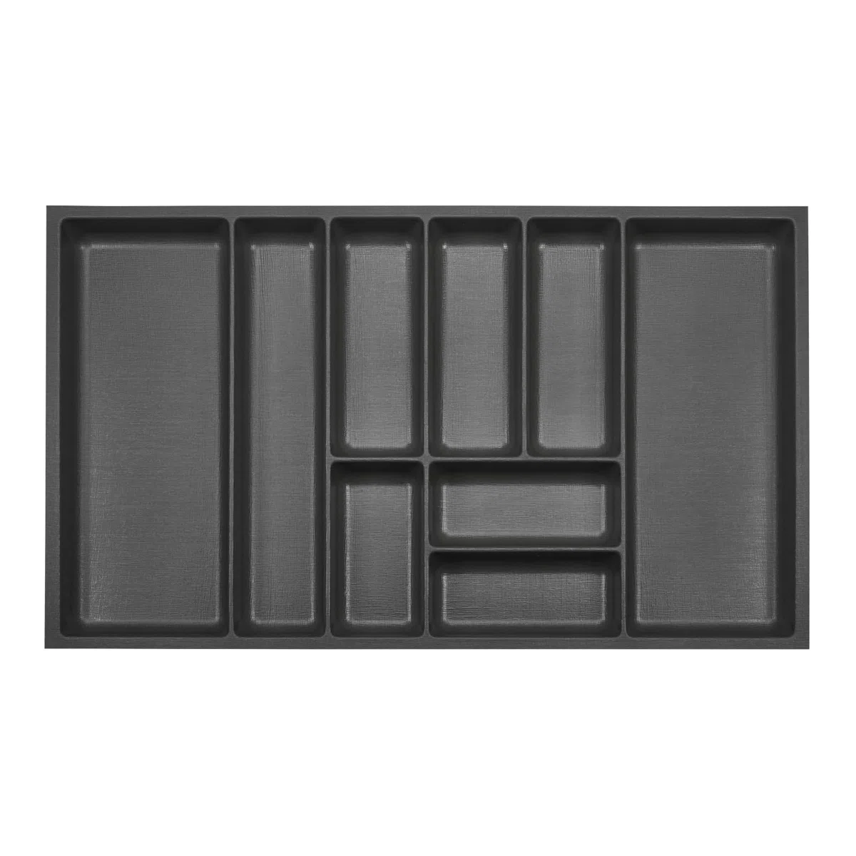 Orga-box 3 Cubertero fondo: 473 x ancho: 791 mm antracita con estructura de lona para cajones de 90 cm p.ej. en cocinas Nobilia a partir de 08.2012.