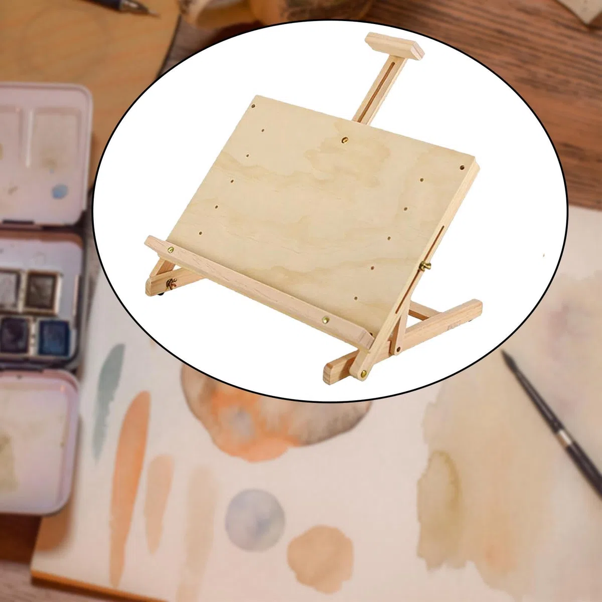 Caballete de Pintura de Mesa, Mesa de Dibujo Plegable, Soporte de Dibujo Portátil, Tablero de Dibujo para Pintores Y Adultos