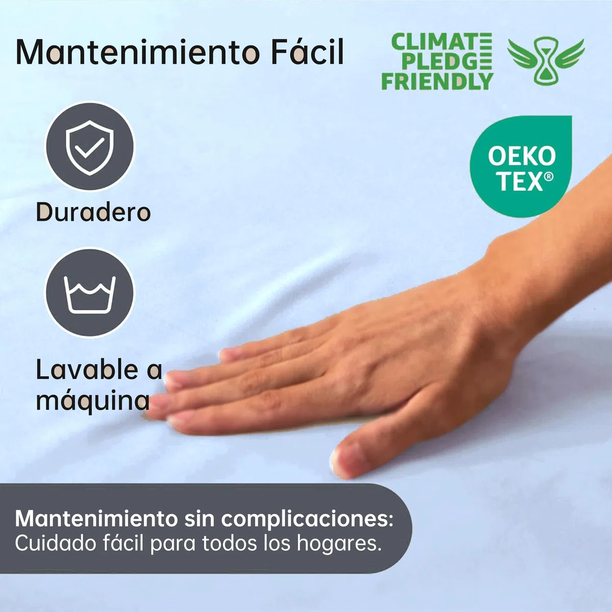 ONIROS Home Juego Sabanas 150 x 190/200 de Lujo Incluye Fundas Almohadas 75x50 Pack 2 | Sabanas Bajeras 150x190 Ajustables y Encimera | Sabana 150 x 200 - (Sabanas Cama 150, Blanco)
