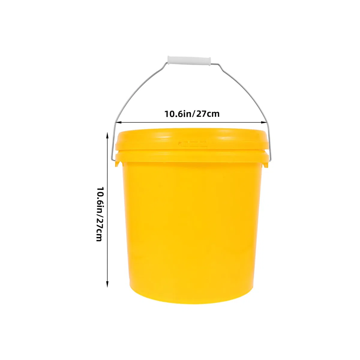 Cubo de fermentación de alimentos, recipiente de plástico hermético con asa para elaborar vino, yogur y alimentos fermentados, perfecto para proyectos de fermentación de bricolaje