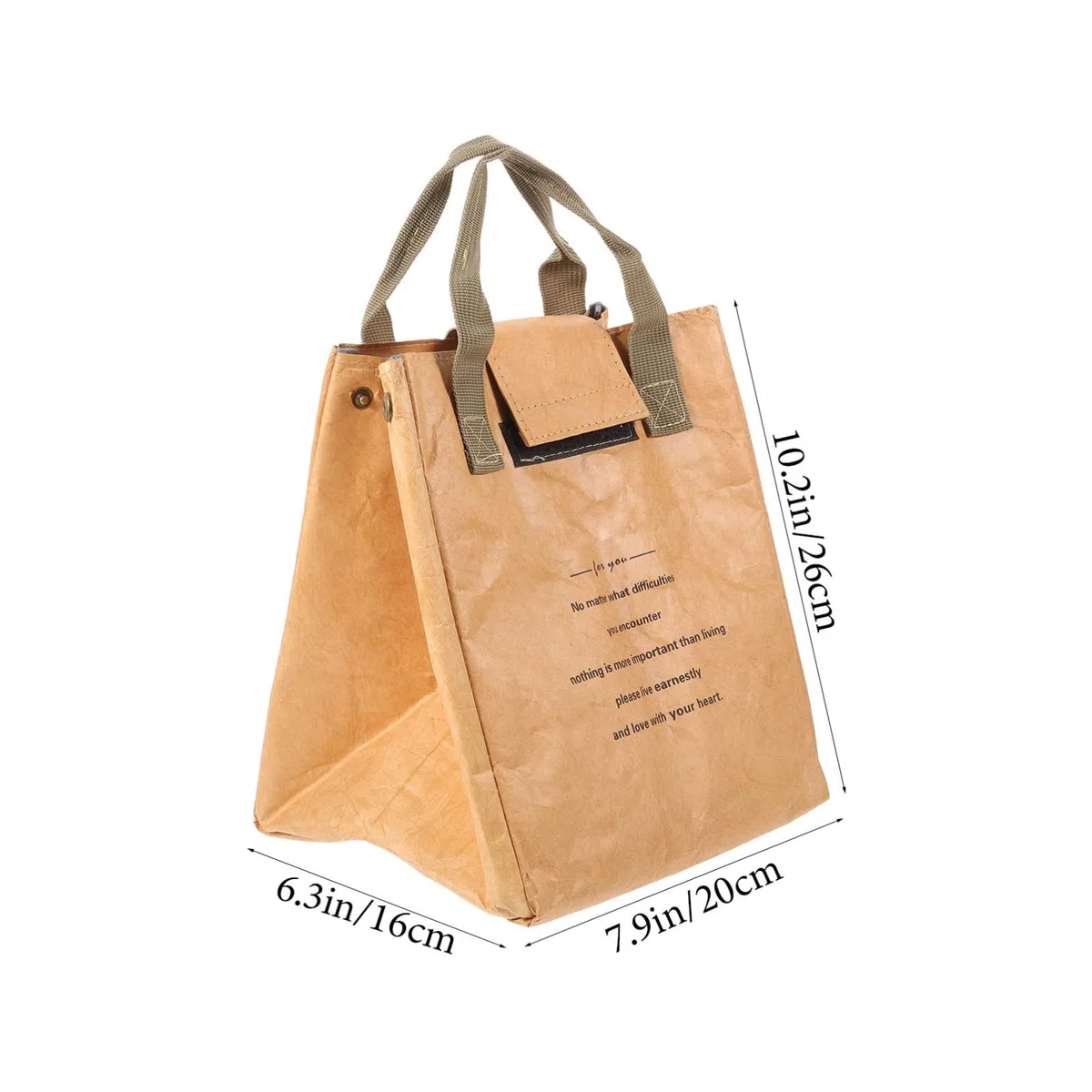 Zerodeko Caja De 4 Piezas Paquete De Hielo De Bolsa De Papel Bang Bolsas De Almuerzo De Papel para Niños Obrero Bolsa De Papel Bento Espesar Oficina Papel Kraft Especial Caja De Almacenaje