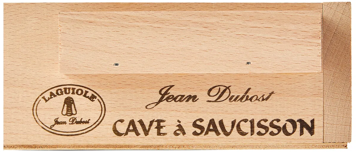 Laguiole Jean Dubost - Estuche para salchichón con Cuchillo