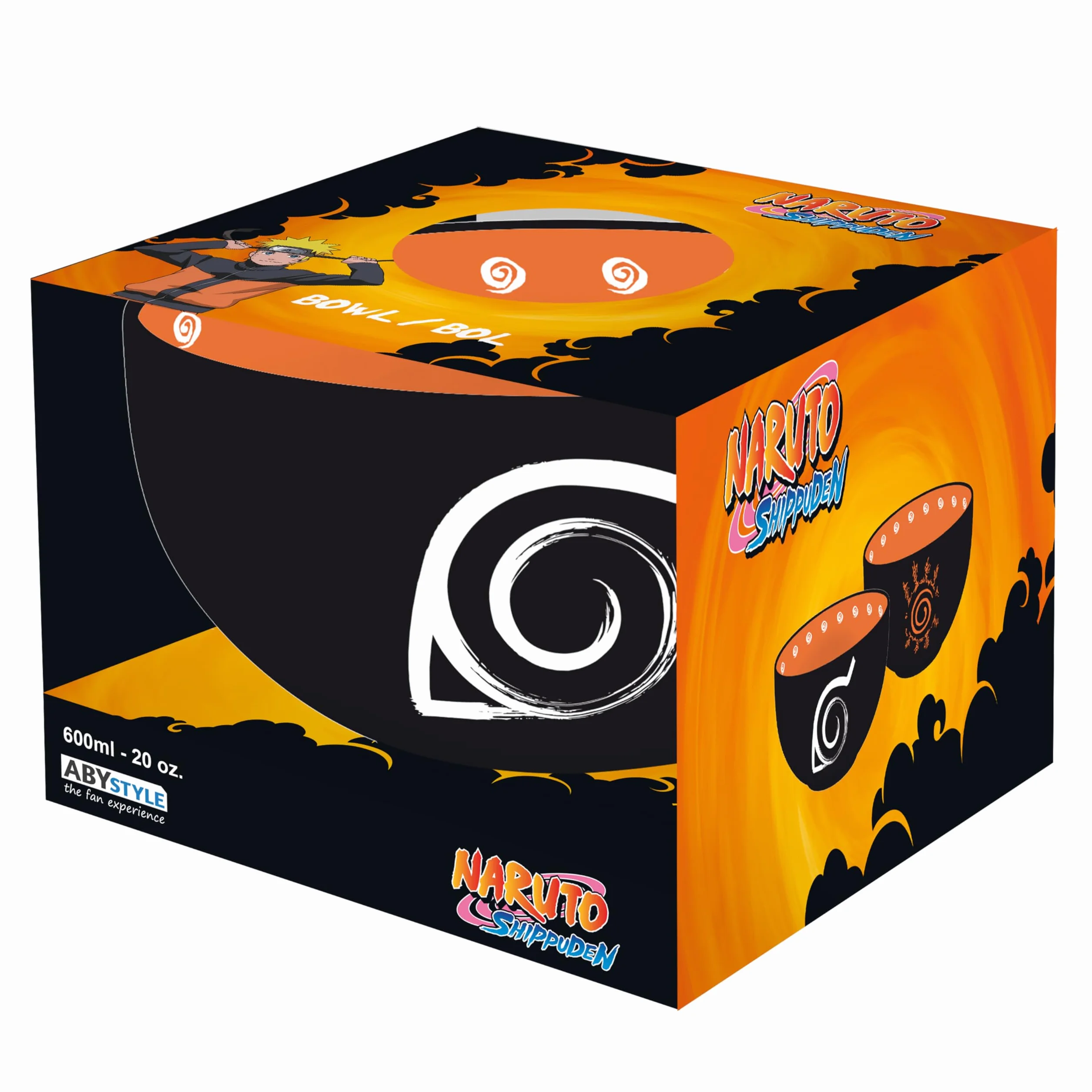 NARUTO SHIPPUDEN - Bowl - 600 ml - "Konoha" cardboard pkg