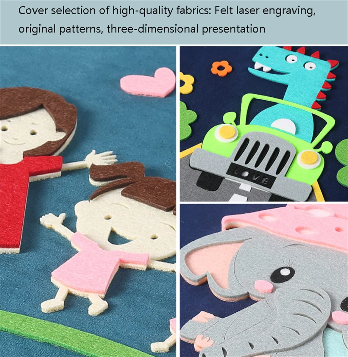Álbum Infantil Tipo intersticial, álbum de Fotos de Gran Capacidad de 5 Pulgadas 1000, página Interior de PP película de Alta Permeabilidad.