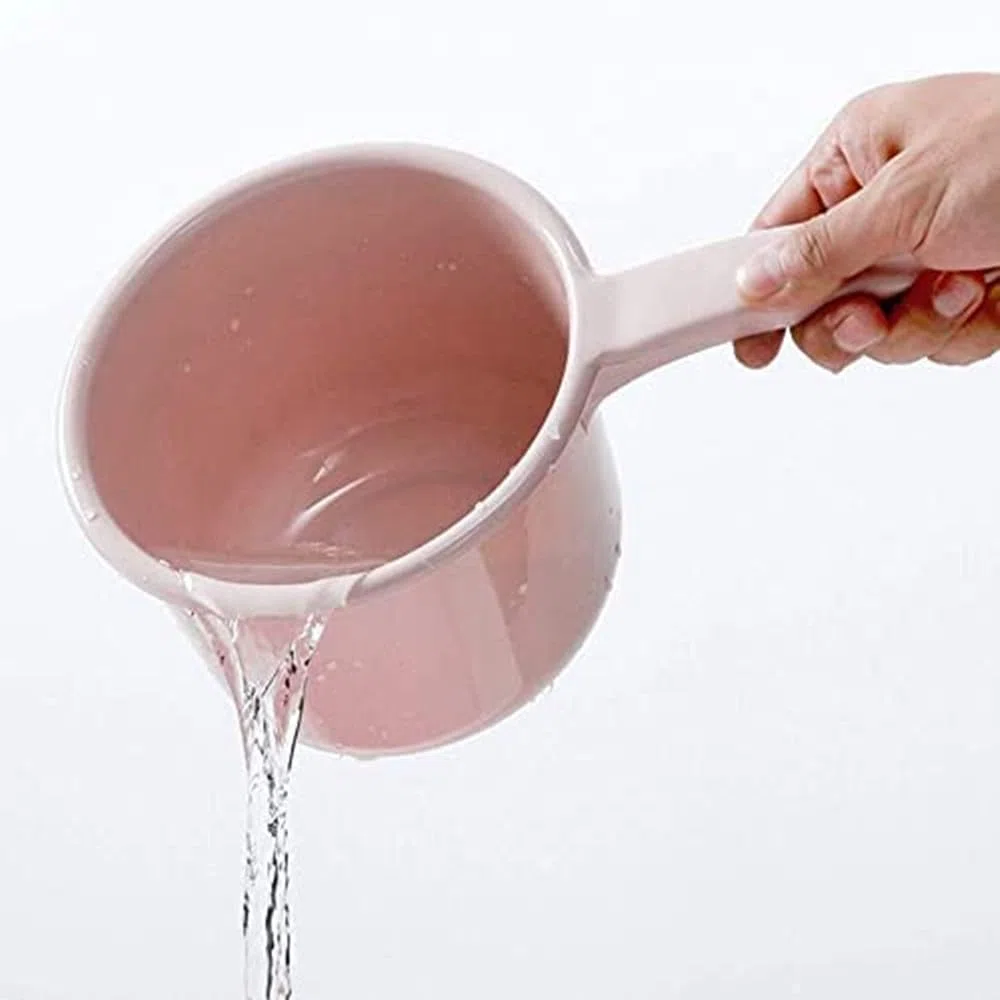 Cucharas de plástico gruesas, para baño, cocina, baño, lavadora, cucharón de agua