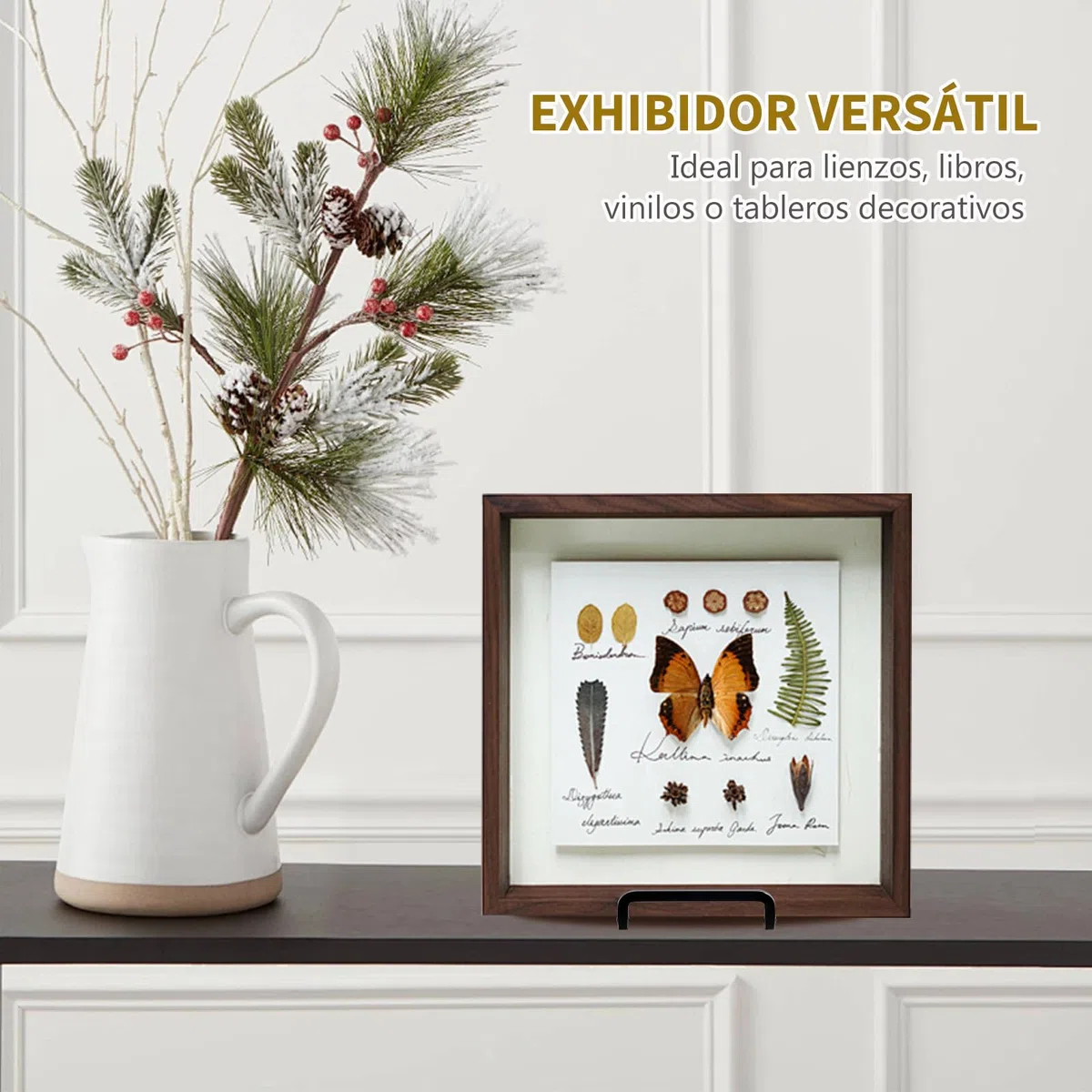 Soporte Platos Mesa Caballete Expositor - 4 Piezas Soportes para Platos Decorativos - Soporte de Placa para Exhibicion - Caballetes de Hierro Negro Para Marcos de Fotos | Libros | Arte - 6 Pulgadas