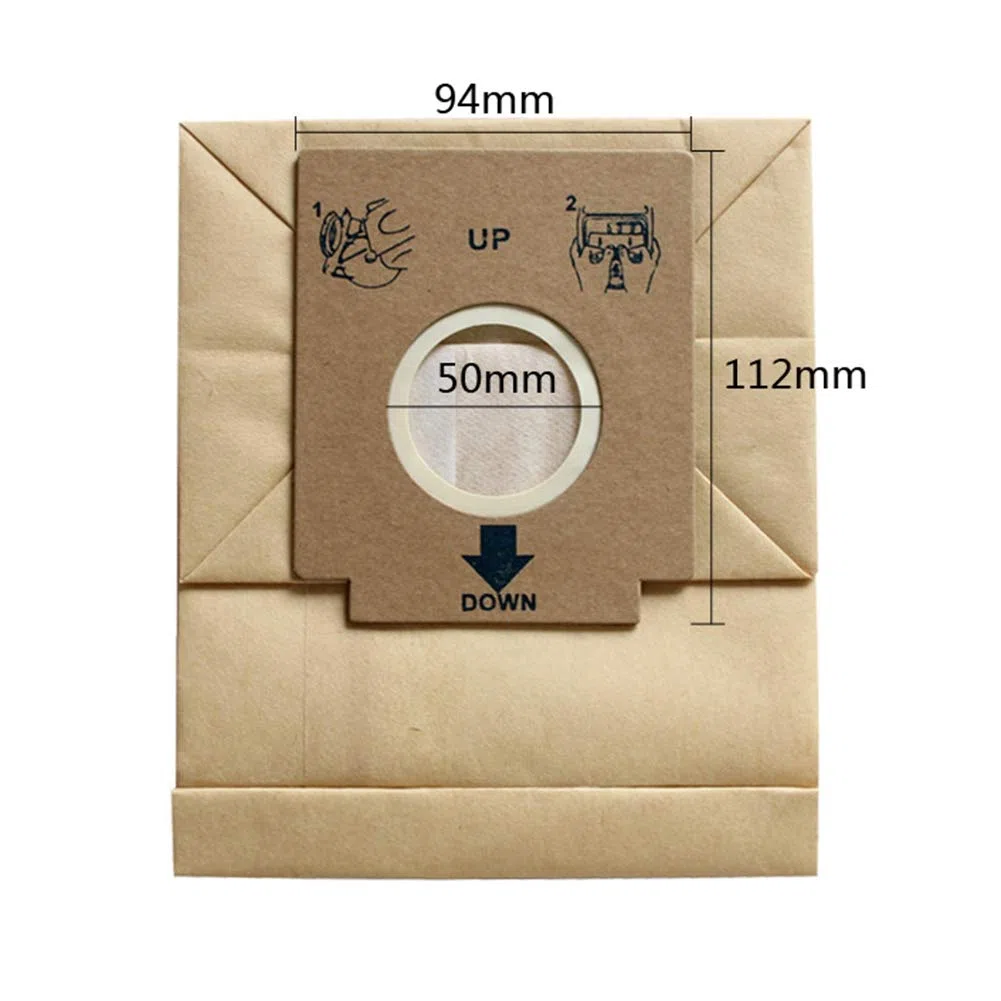 30 bolsas de de papel kraft para aspiradora Z1480 ZC1120 ZC1120B